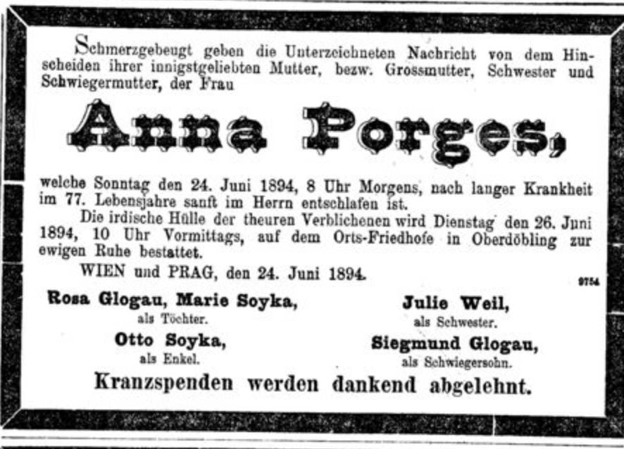 Anna Porges (different person)