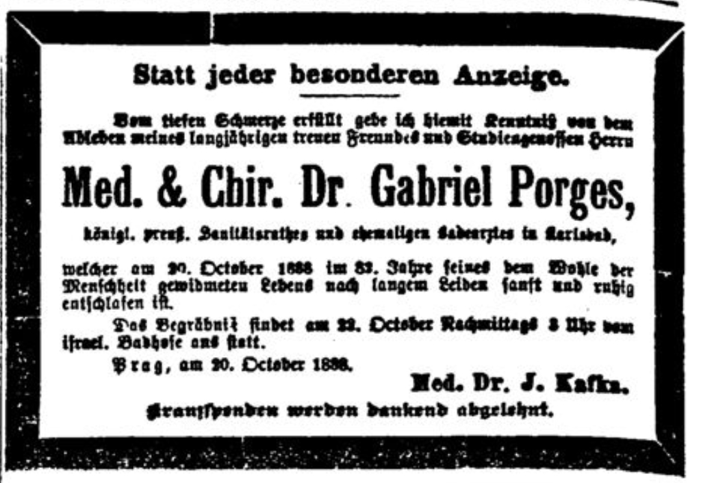 Med. & Chir. Dr. Gabriel Porges